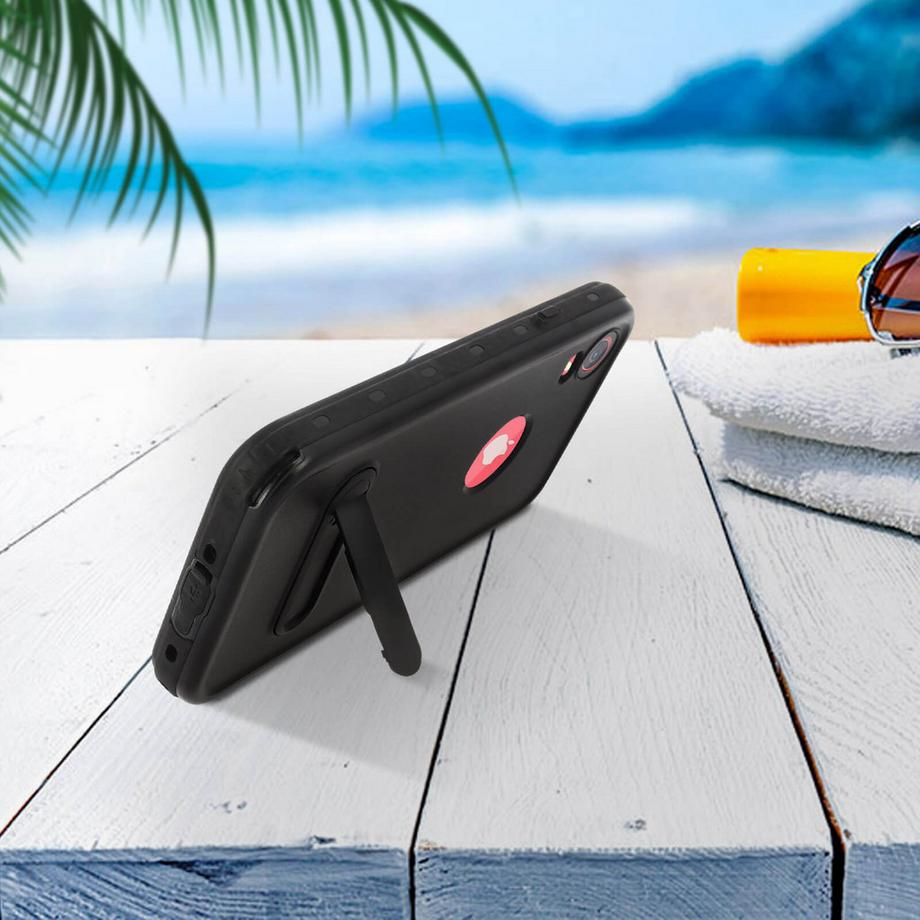 Avizar  Coque Waterproof iPhone XR Noir 