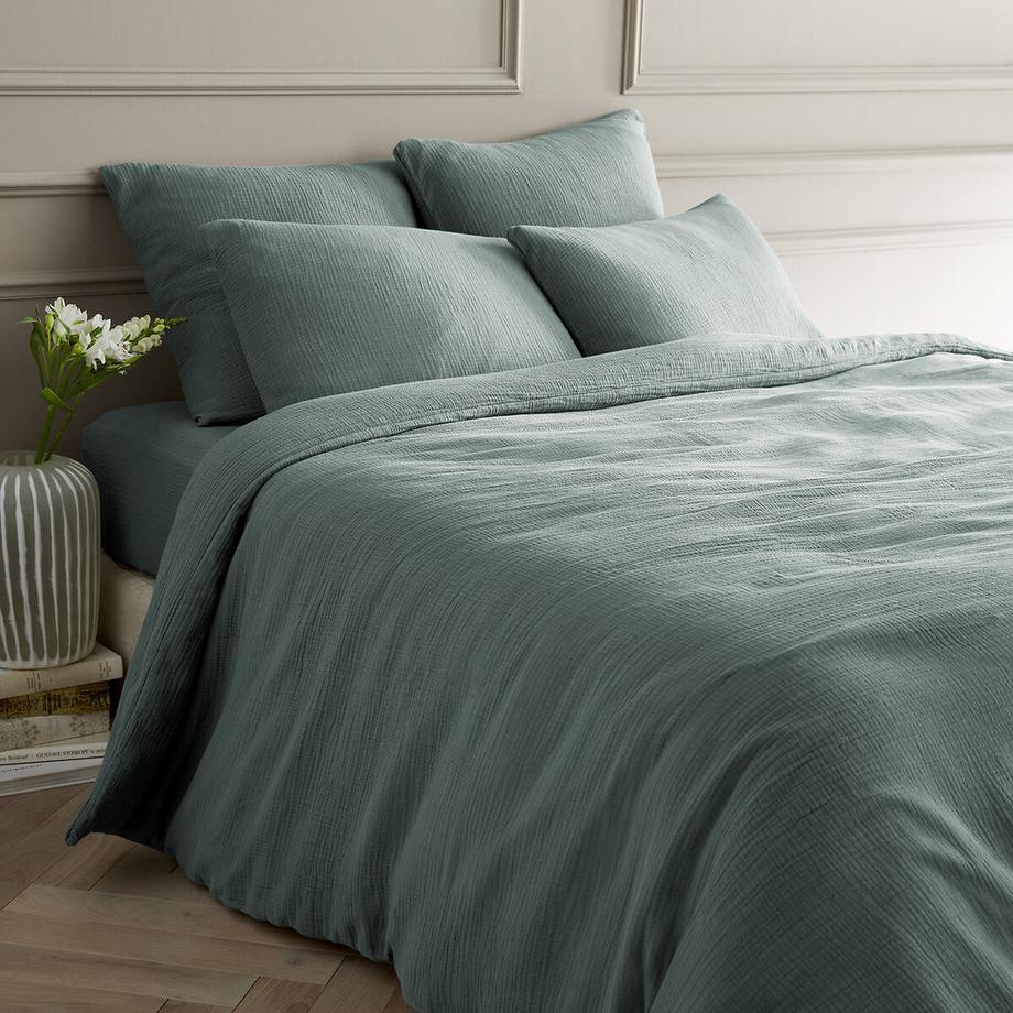 Housse de couette gaze de coton biologique