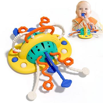 Motorikspielzeug mit Saugnapf, Babyautositzspielzeug , Lernspiele für Babys