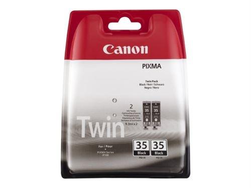 Canon  CANON Twin Pack Tinte schwarz PGI-35 TWIN PIXMA iP 100 2 Stück 