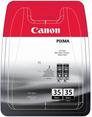 Canon  CANON Twin Pack Tinte schwarz PGI-35 TWIN PIXMA iP 100 2 Stück 