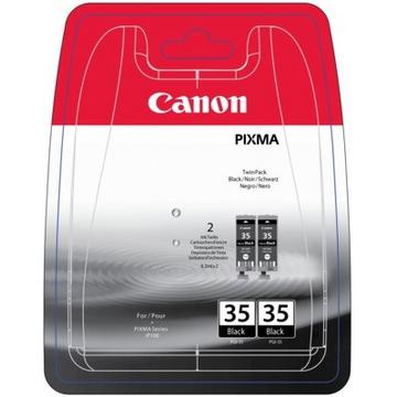 CANON Twin Pack Tinte schwarz PGI-35 TWIN PIXMA iP 100 2 Stück