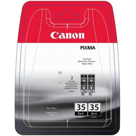 Canon  CANON Twin Pack Tinte schwarz PGI-35 TWIN PIXMA iP 100 2 Stück 