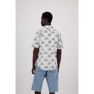 Colours & Sons Kurzarmhemd Palmen Print  
