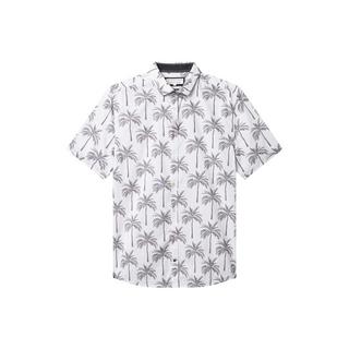 Colours & Sons Kurzarmhemd Palmen Print  
