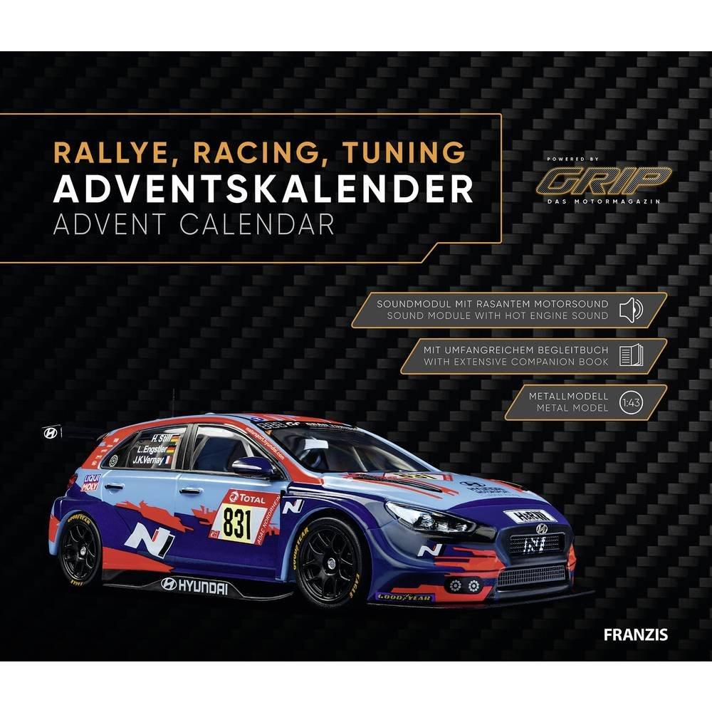 FRANZIS WRC-Rennsportwagen Bausätze Adventskalender  