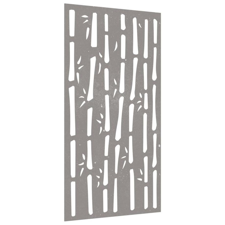 VidaXL Décoration murale de jardin acier  