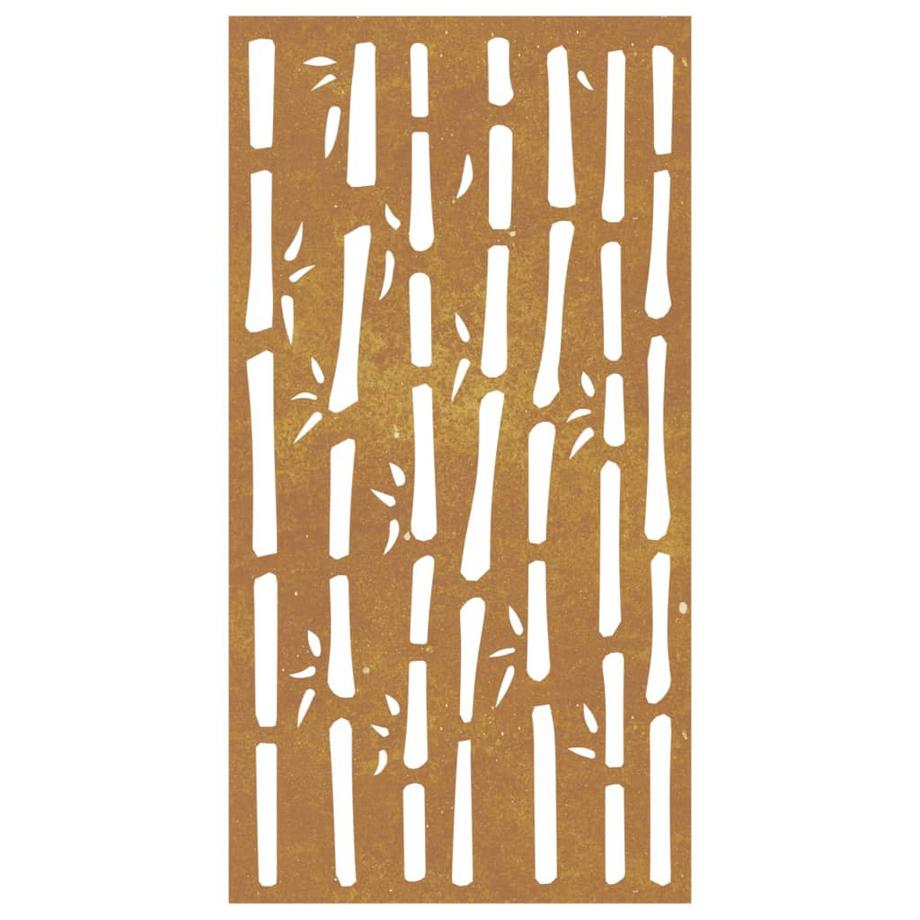 VidaXL Décoration murale de jardin acier  