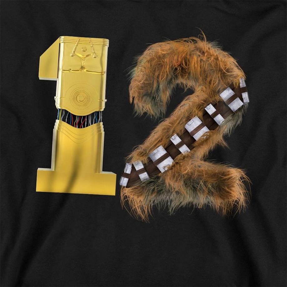 STAR WARS  12 Felpa Con Cappuccio C3po Chewbacca 