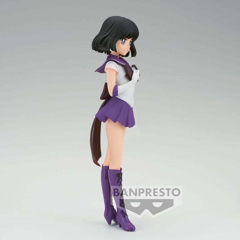 Banpresto  Hübsche Wächterin Sailor Moon Cosmos der Film Glitter & Glamours Super Sailor Saturn Figur 18cm 