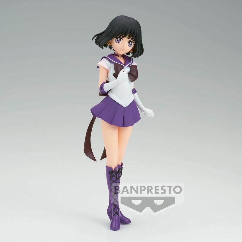 Banpresto  Hübsche Wächterin Sailor Moon Cosmos der Film Glitter & Glamours Super Sailor Saturn Figur 18cm 