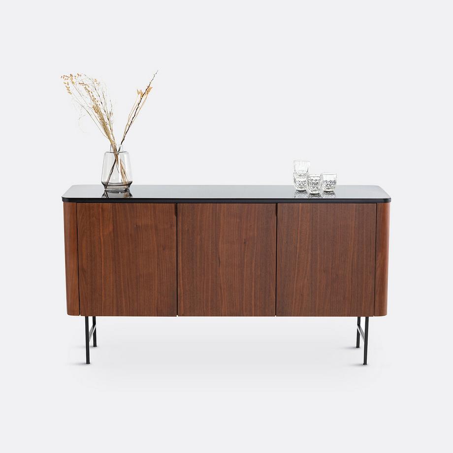 La Redoute Intérieurs Sideboard Helina mit 3 Türen  