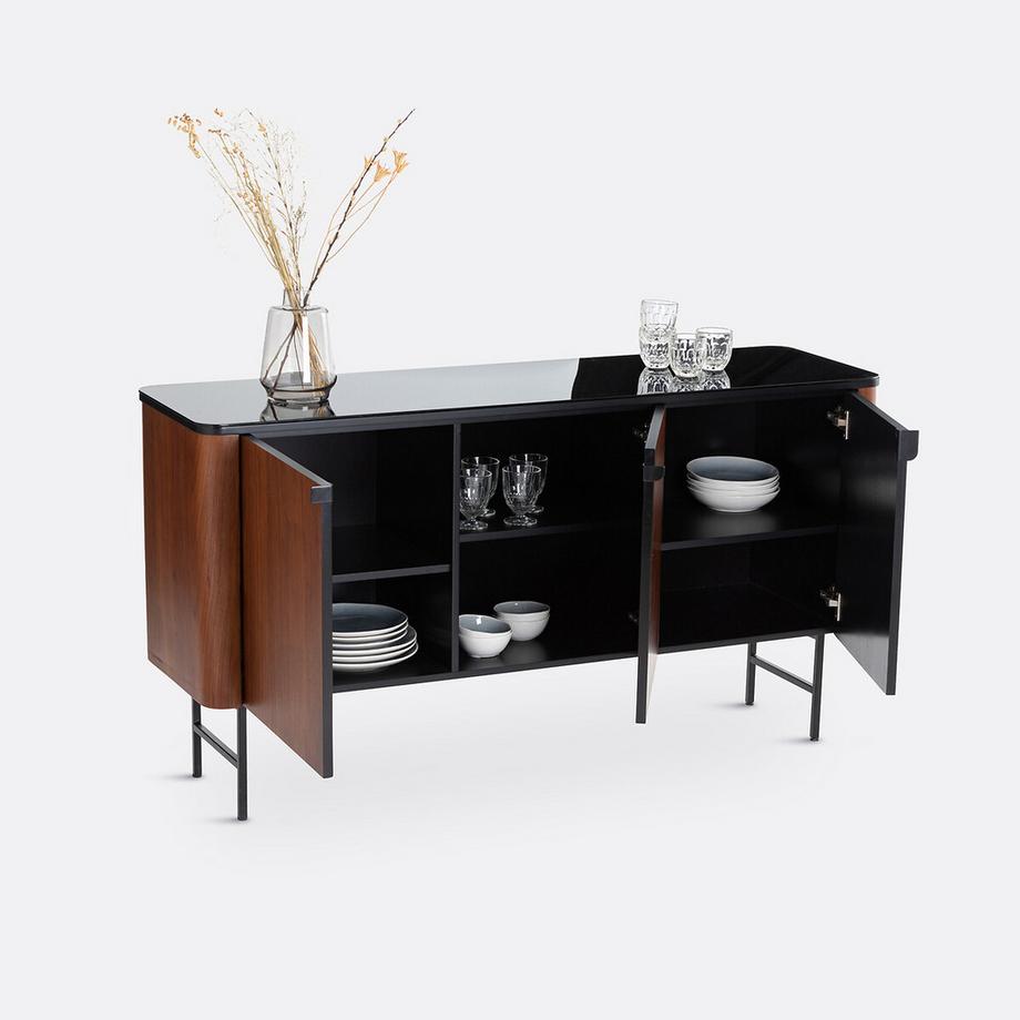 La Redoute Intérieurs Sideboard Helina mit 3 Türen  