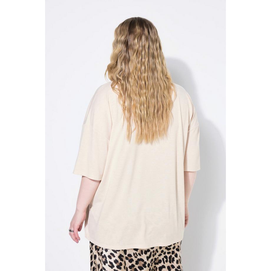 Studio Untold T-shirt oversize con ricamo palme  