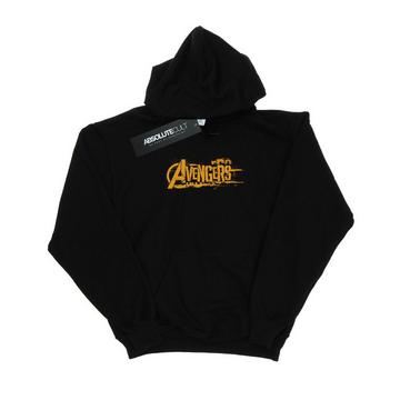 Avengers Infinity War Orange Logo Kapuzenpullover