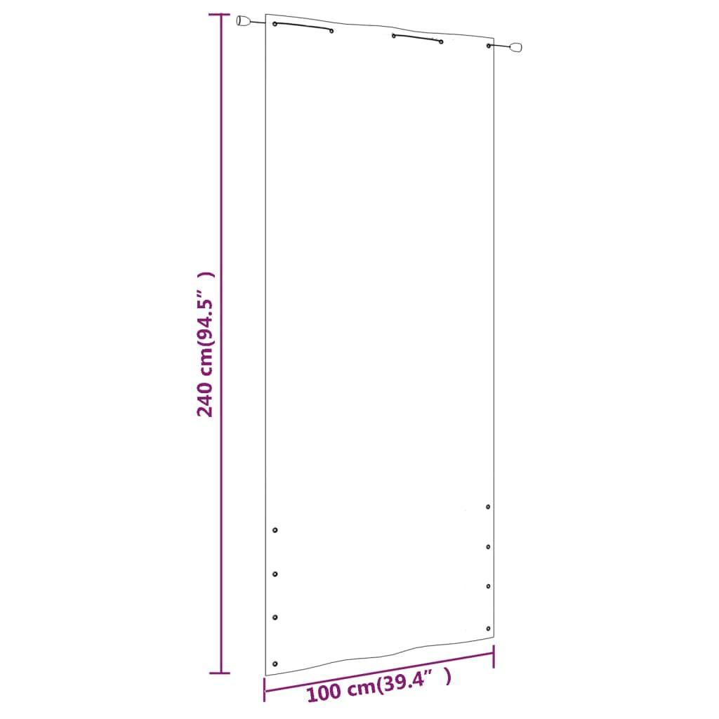 VidaXL paravento per balcone  