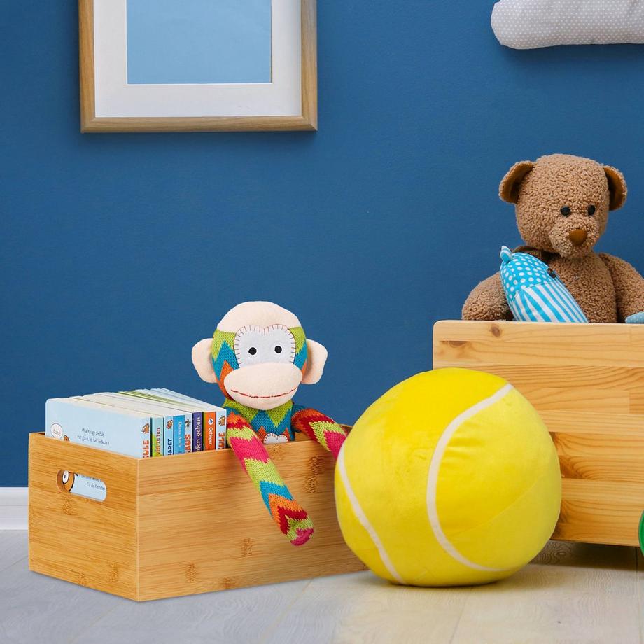 B2X Scatola portaoggetti in bambù  