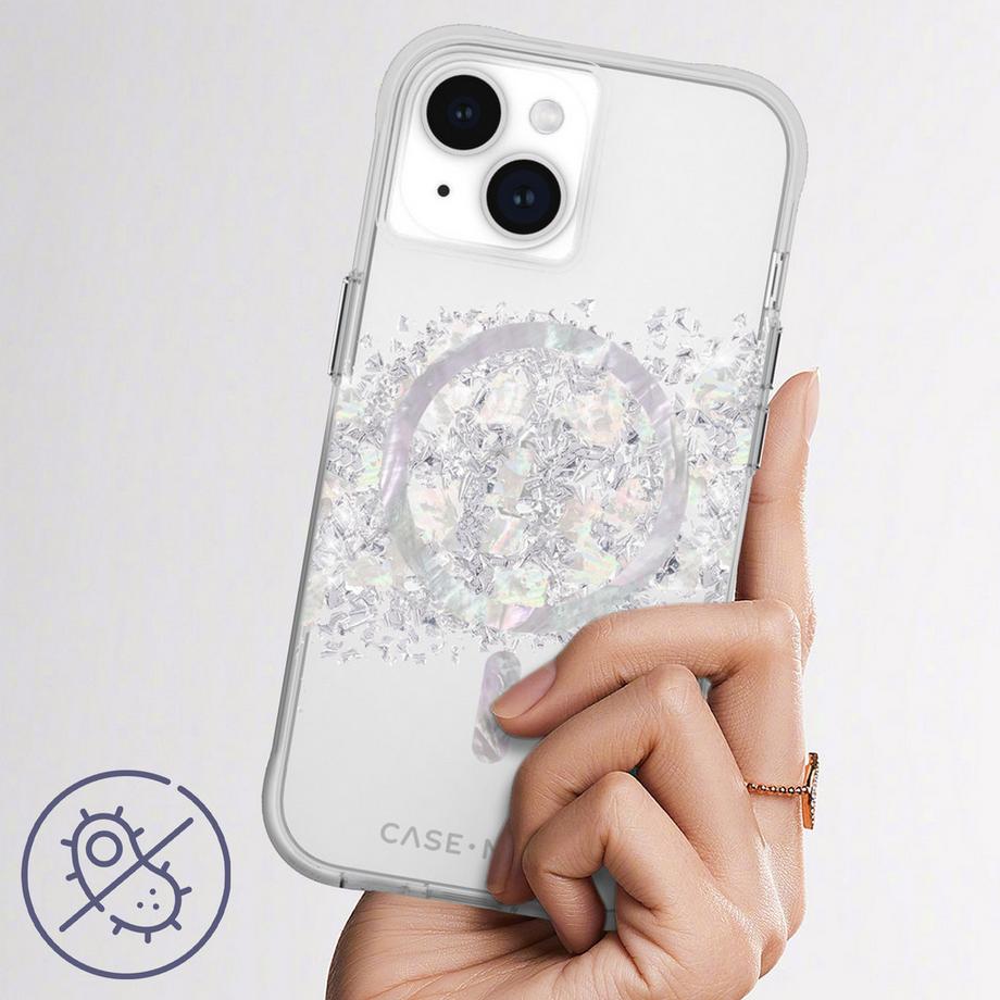 Case-Mate  Coque MagSafe iPhone 15 Case Mate Blanc 