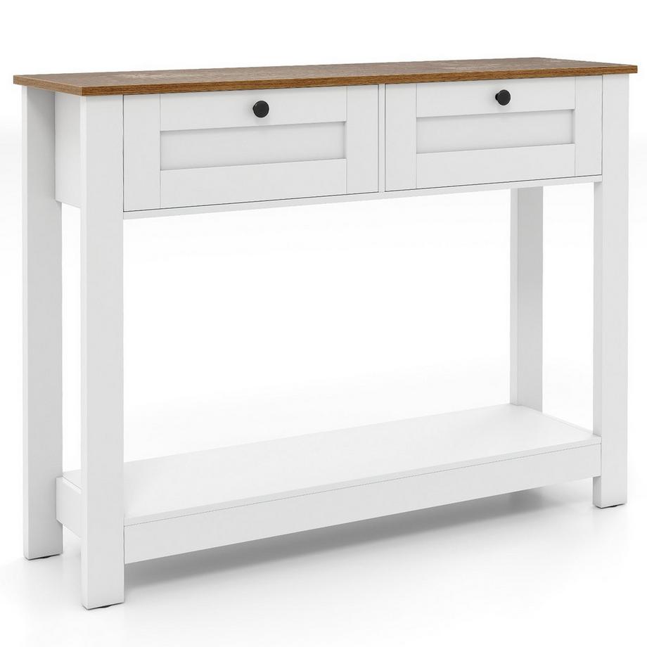 Table console avec tiroirs