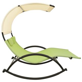 VidaXL Chaise longue acier  