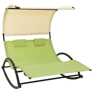 VidaXL Chaise longue acier  