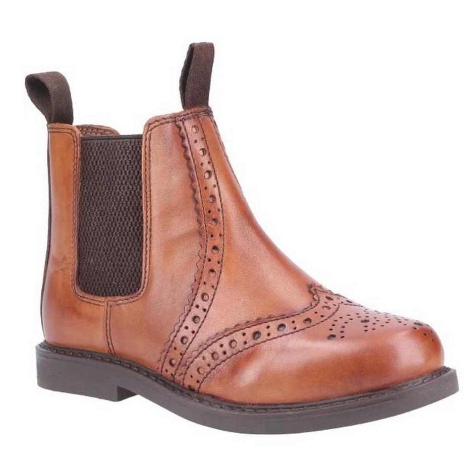 Stiefeletten Nympsfield, Leder