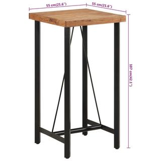 VidaXL Table de bar bois  