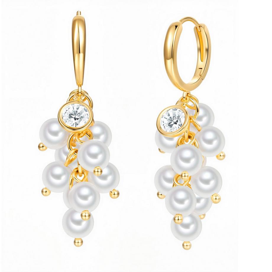 Boucles d'oreilles en perles