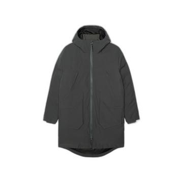 langer technicher raglanparka mit wattierung orona