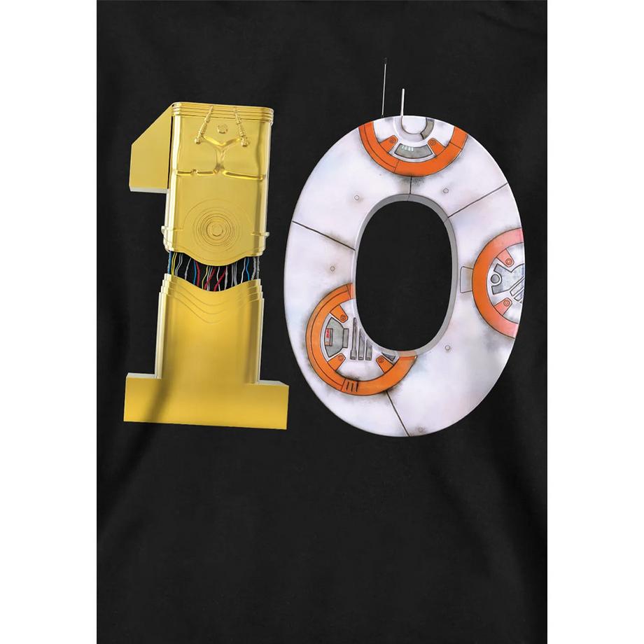 Disney Star Wars  Sweat À Capuche Motif C3po Et Bb8 