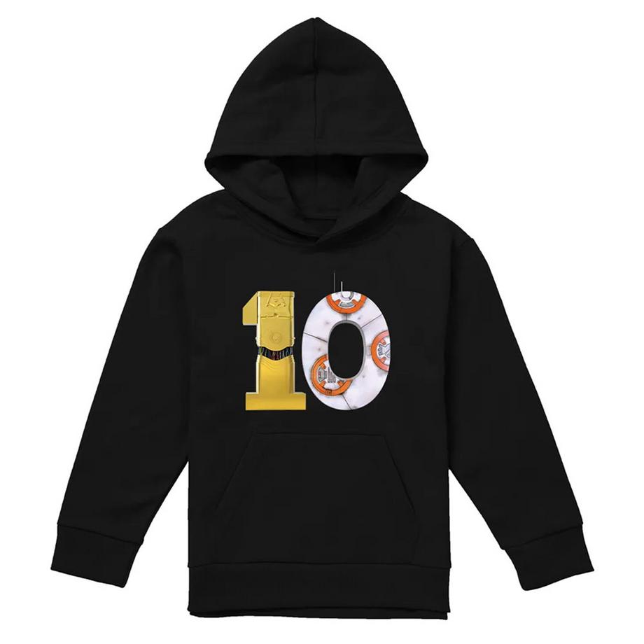 Sweat À Capuche Motif C3po Et Bb8
