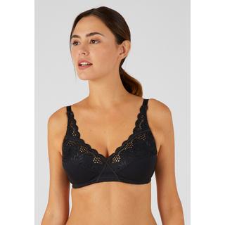 Damart  Soutien-gorge croisé sans armatures, grand maintien. 