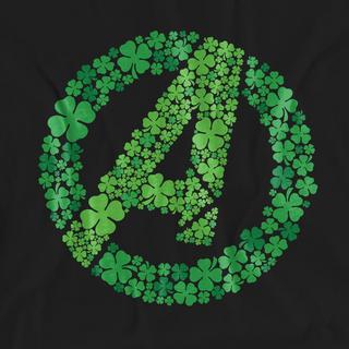 AVENGERS St Patricks Day Grafikdruck T-Shirt  