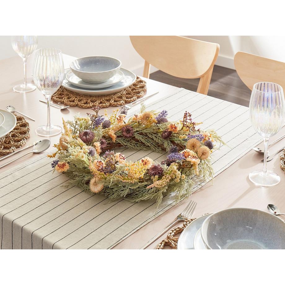 Beliani Ghirlanda Decorativa en Materiale sintetico Classico CAMRUN  