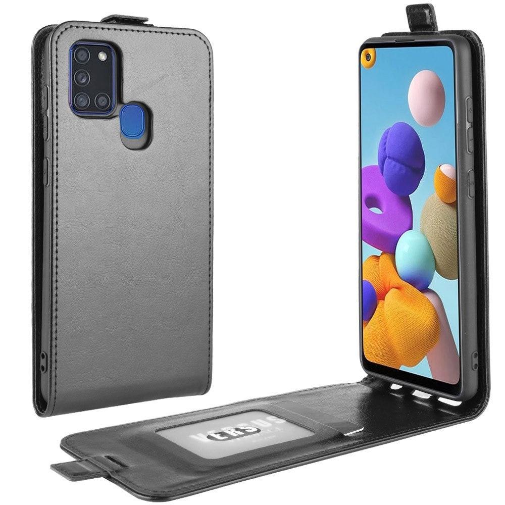 Cover-Discount  Galaxy A21s - Klassisches Flip Case Vertikal 