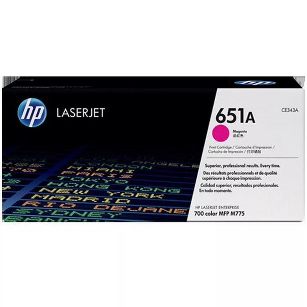 Hewlett-Packard – HP Toner-Modul 651A magenta CE343A LJ Enterpr.700 M775 16’000 S., One Size