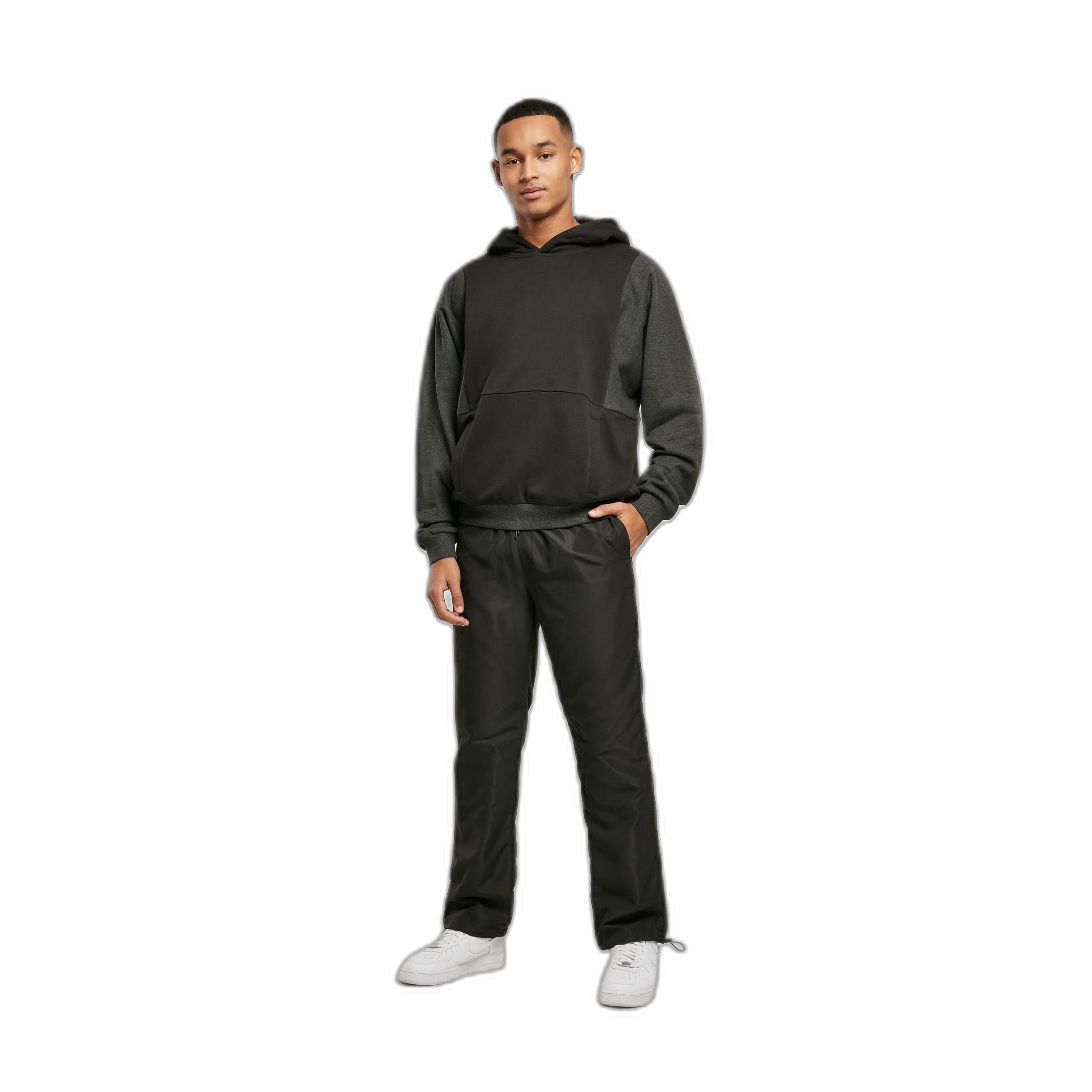 URBAN CLASSICS Felpa con cappuccio Cut On Sleeve  