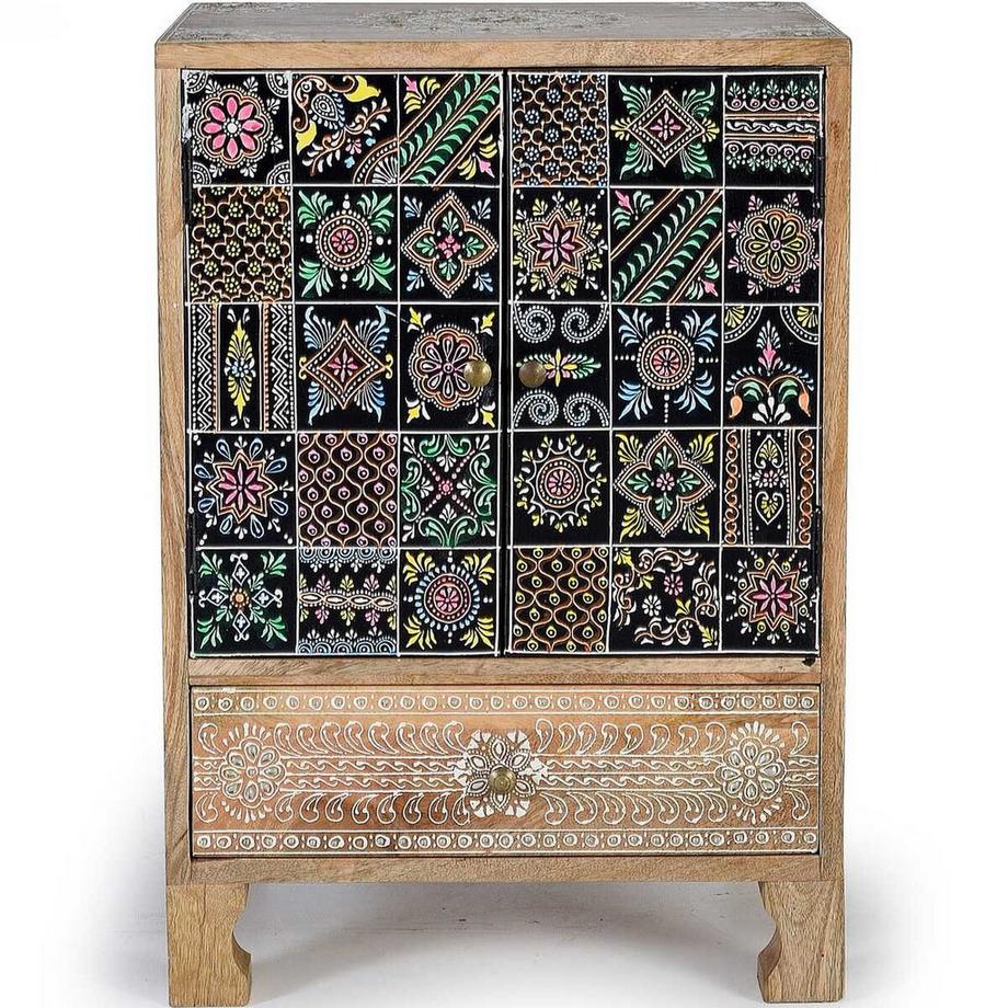 mutoni Kommode Mangoholz natur 43x60  