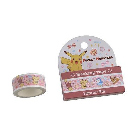 Pokémon Pokemon  - Pocket Monsters - Masking Tape - Red  