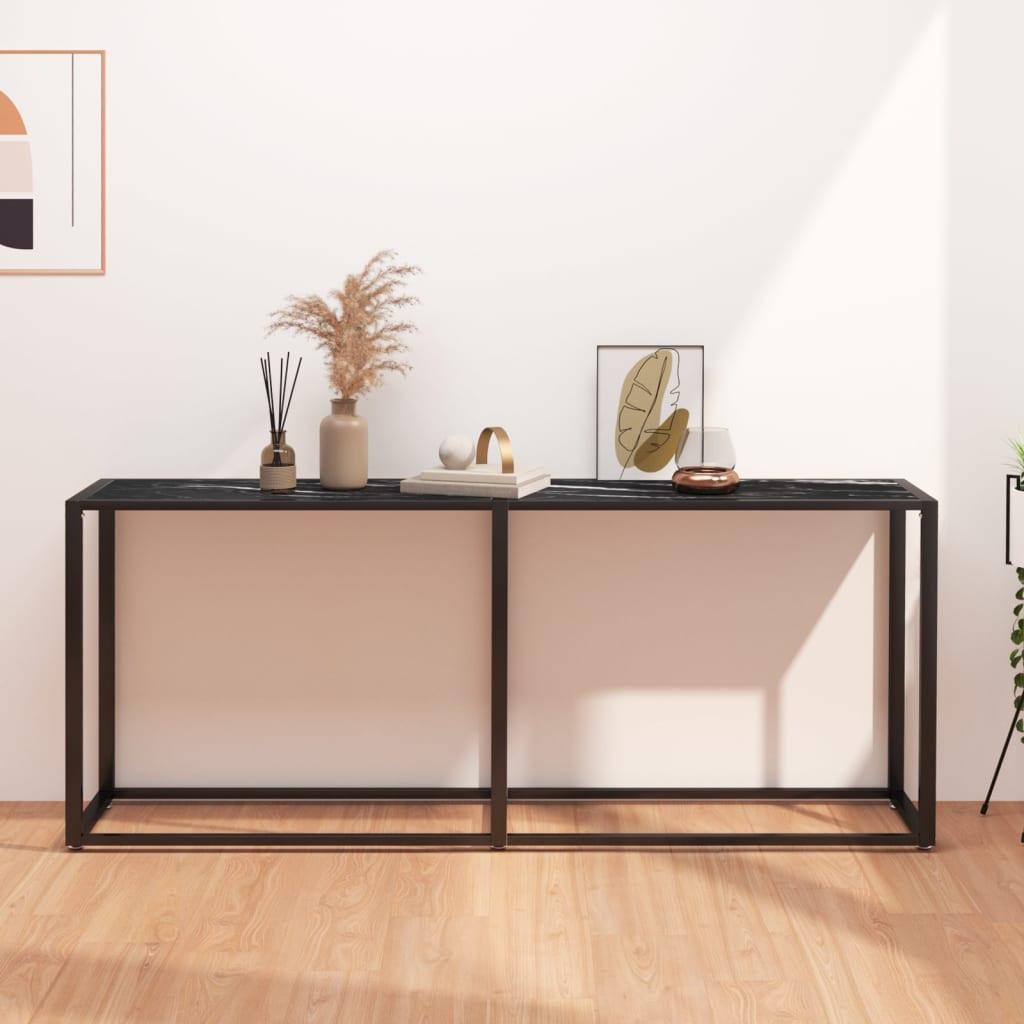 VidaXL Table console verre  