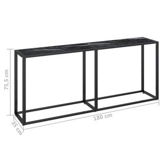 VidaXL Table console verre  