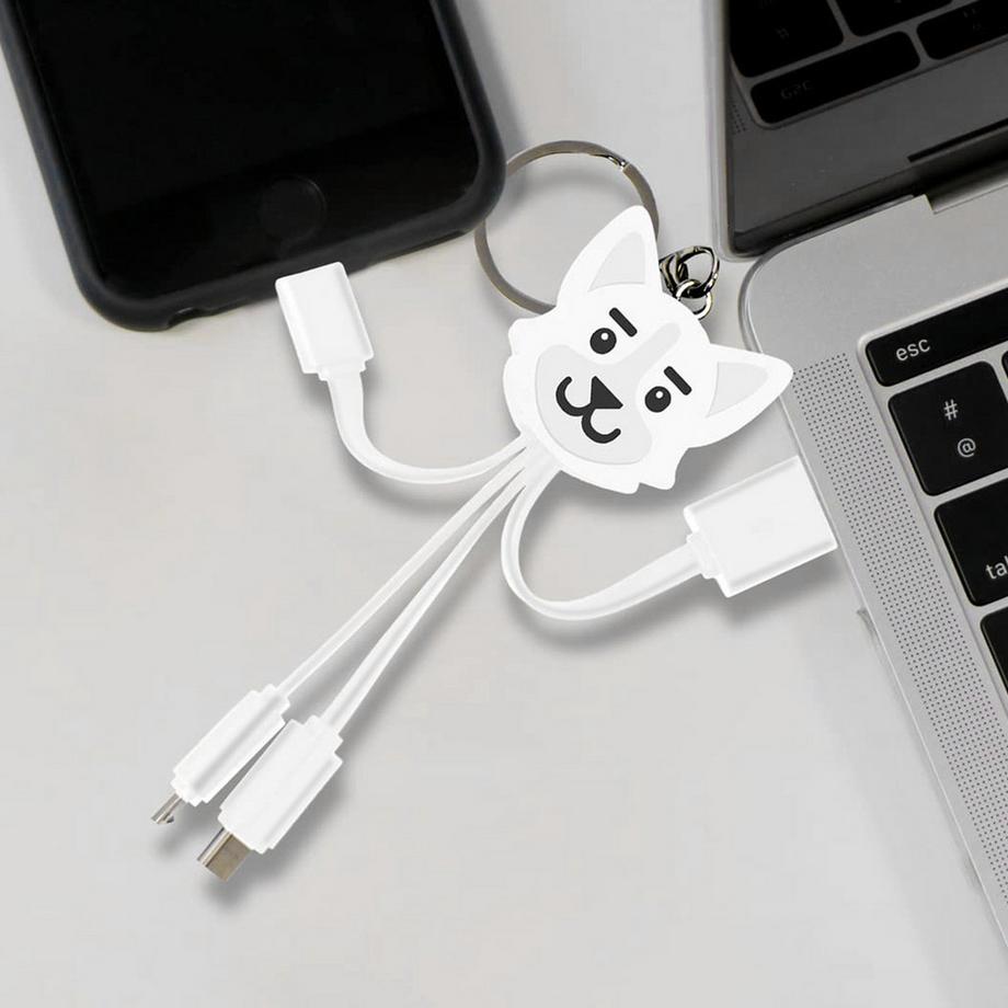Yello Koko  Cavo USB A/micro USB e USB C e Lightning 