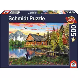 Puzzle Angeln am See (500Teile)