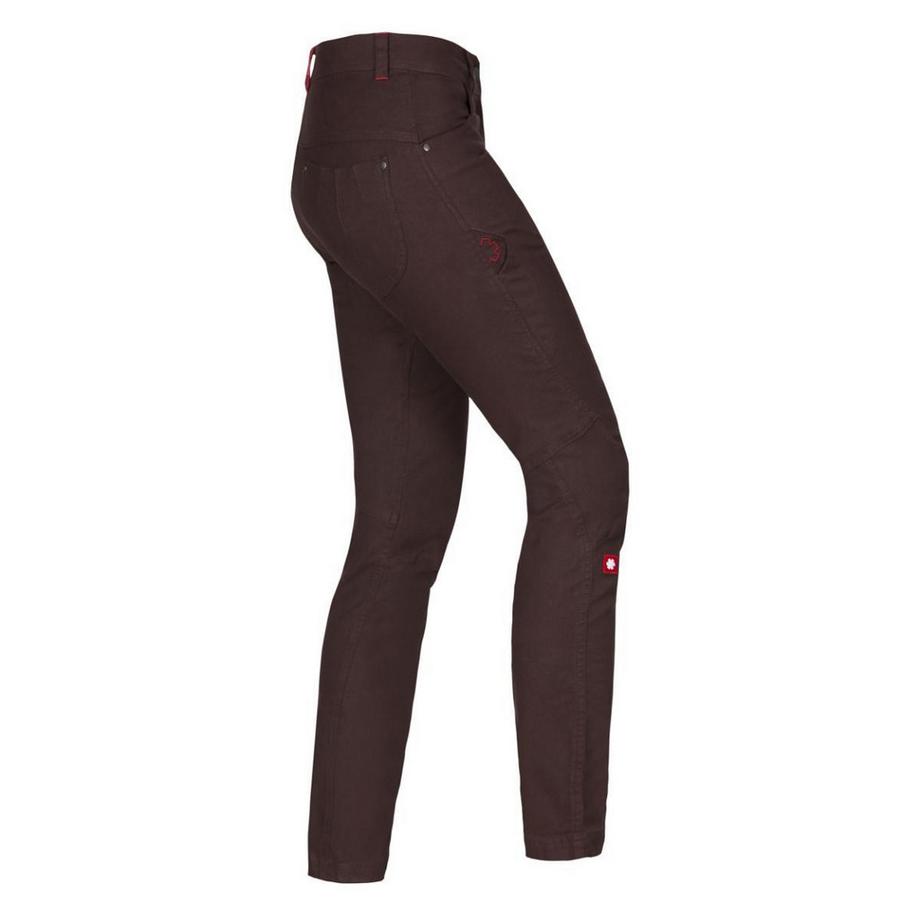 Ocun Kaira Brown Slim Fit Pantalon  