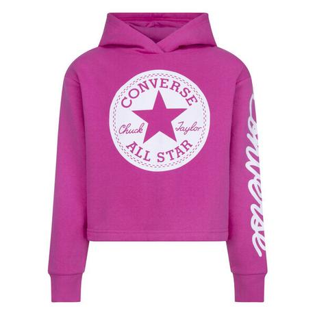 CONVERSE  hoodie kinder signature cropped 