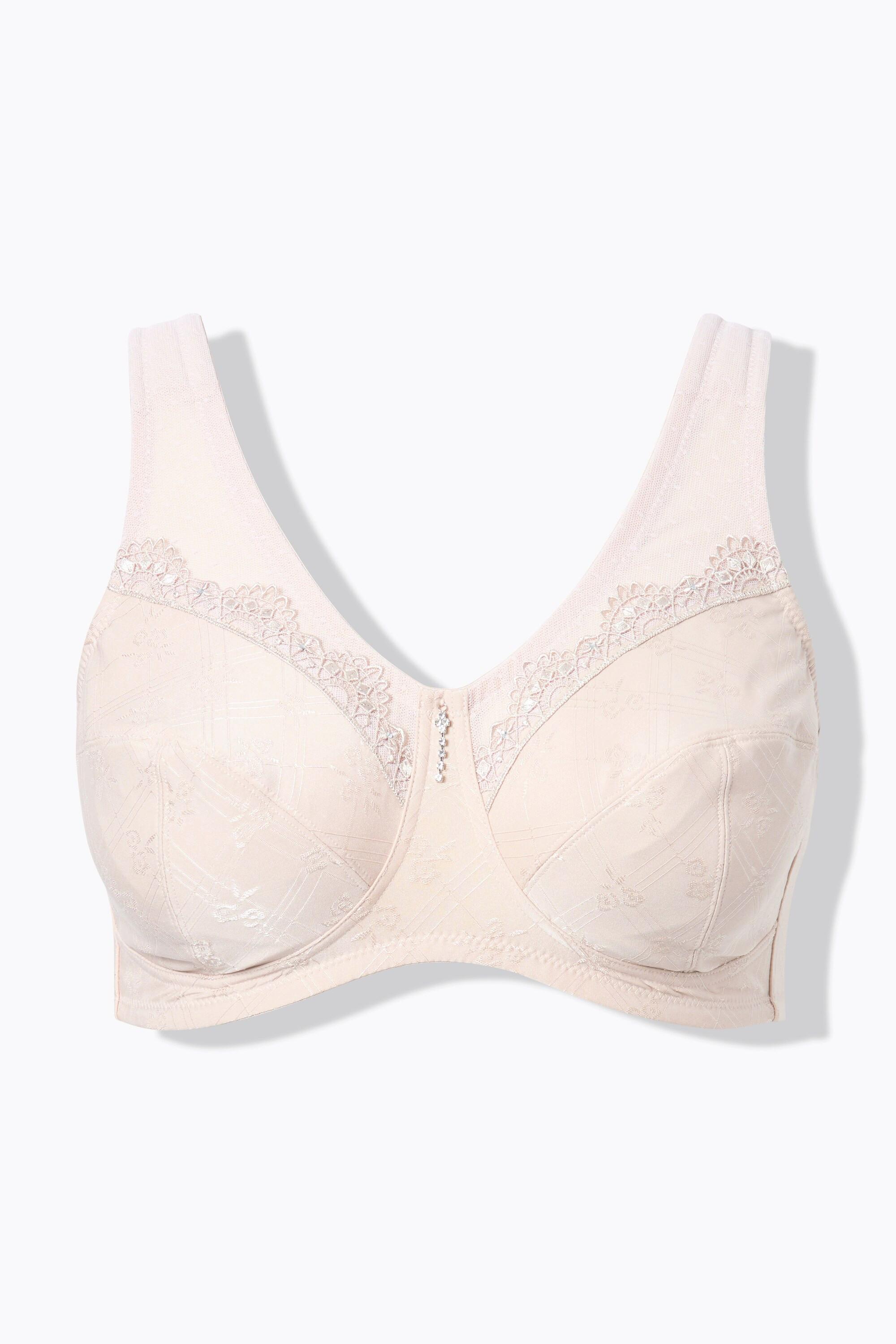 Ulla Popken Kelly Reggiseno sostenitivo senza ferretto pizzo  