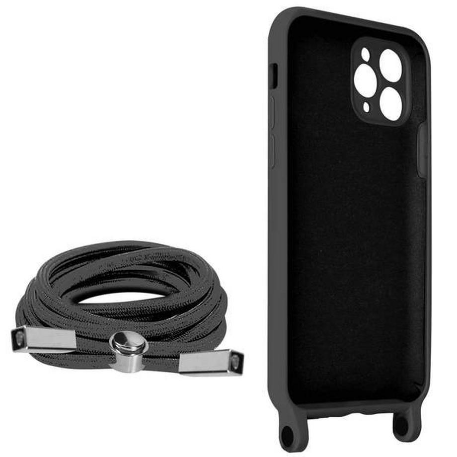 Avizar  Coque cordon iPhone 11 Pro Noir 
