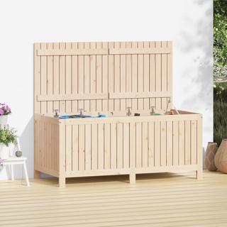 VidaXL Boîte de rangement de jardin bois  