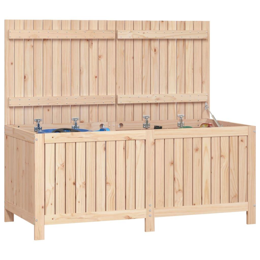 VidaXL Boîte de rangement de jardin bois  