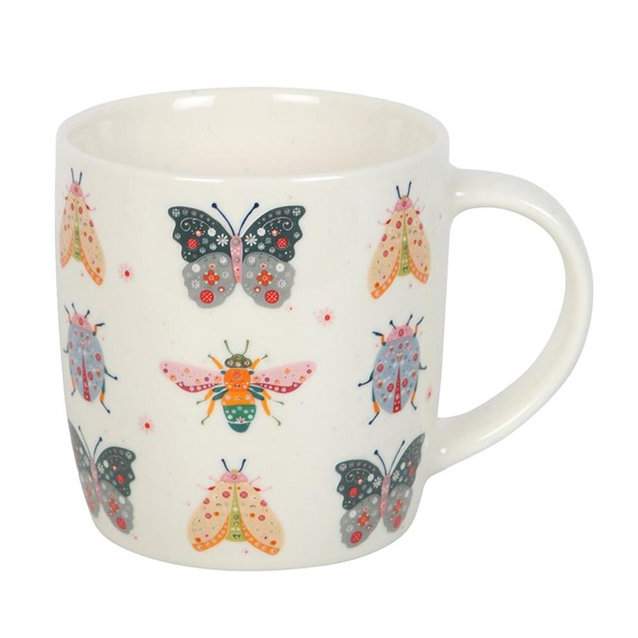 Something Different Kaffeebecher, Floral Käfer  